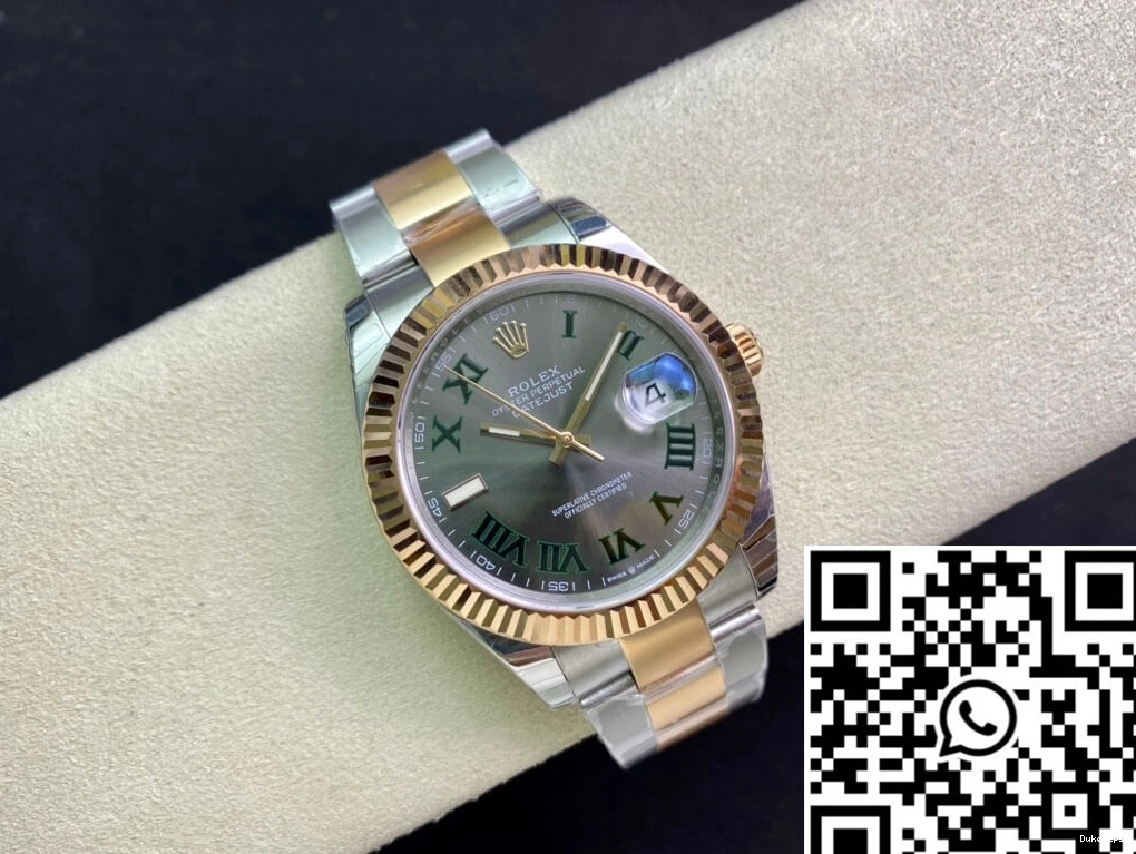 Datejust Thermal EW M126333-0019 821 Factory Gold Yellow Rolex 0808